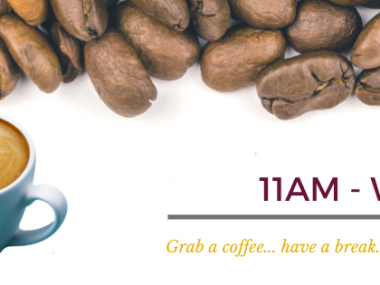 11am Webinar - Coffee Break